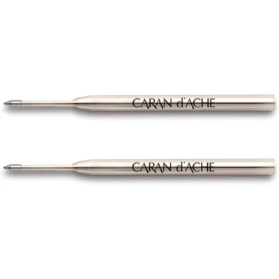 Image of Caran d&#039;Ache&quot;Goliath&quot; Ballpoint Pen Refill Blue (Pack of 2)