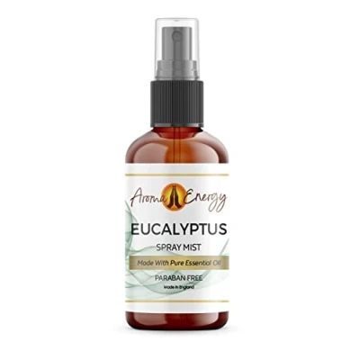 Image of Aroma Energy Eucalyptus Room Spray 10ml Pure Natural Essential Oil Fragrance Mist