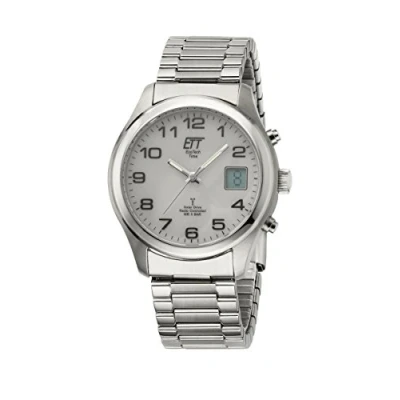 Image of Eco Tech Time solar drive funk men&#039;s watch EGS 11335 62M, with stainless steel band