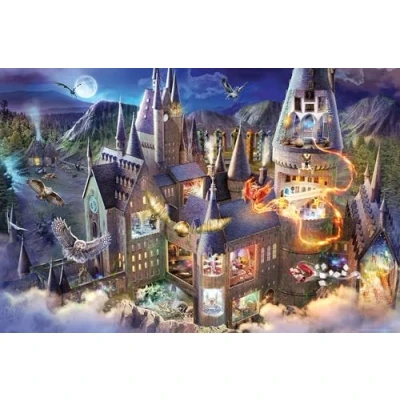 Image of Ravensburger 17561 Harry Potter Hogwarts Castle 3000 Piece Jigsaw Puzzles for Adults and Kids Age 12 Years Up, Multicolour, One Size