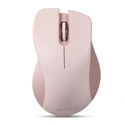 Image of Perixx PERIMICE 621 Wireless Mouse Silent Click with Ergo Design Compatible for Desktop and Laptop PC (Pink)