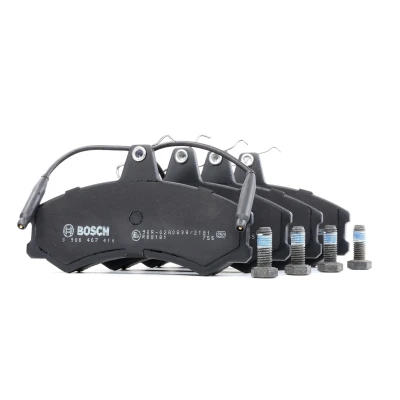 Image of 7043D111, 90R010278002 Brake pad set BOSCH 0 986 467 411 FIAT: Ducato I Van, Platform/Chassis, Platform/Chassis