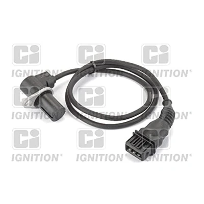 Image of 12141703277 Impulse Sensor QUINTON HAZELL XREV491 3 pin connector Hall with cable BMW: Saloon, Coupe, 5 Saloon