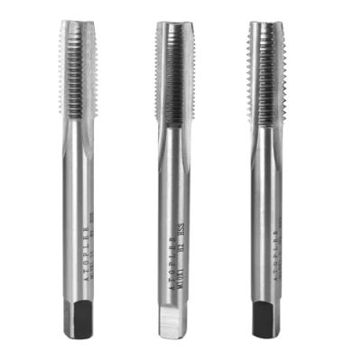 Image of ATOPLEE Metric Thread Tap, M10 HSS 6542 Right Hand Tap (M10X1.0/M10X1.25/M10X1.5, 3pcs)