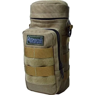 Image of Maxpedition Bottle Holder, Khaki, 10 Inch x 4