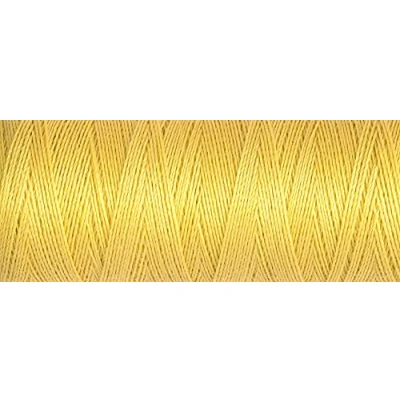 Image of Gutermann Sew All Polyester Thread, 100Mtr, Banana Yellow (0327), 5.5 x 1.8 cm