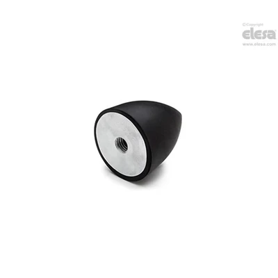 Image of ELESA Rubber buffer DVA.7 20 24 M6 70