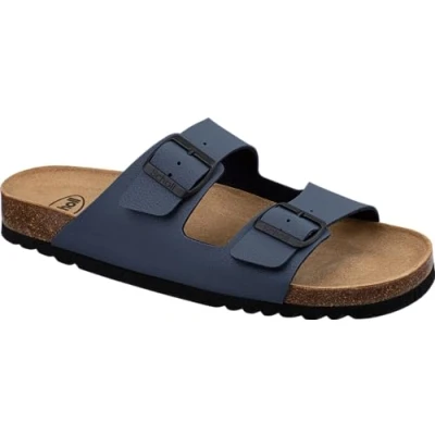 Image of Scholl Men&#039;s Julien Sandal, Navy Blue, 10 UK