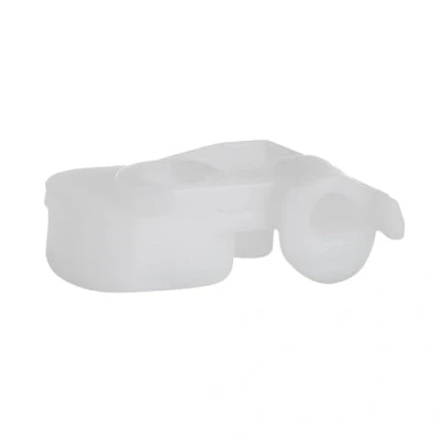 Image of Masterpart Dryer Door Hinge Lower Sleeve White To Fit Hoover Candy Tumble Dryers
