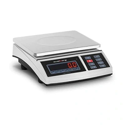 Image of Steinberg Systems Digital Table Scale Kitchen Precision Package 30kg/1g 21x27cm LED LCD SBS TW 30 (RS232, kg/lb, ABS, Stainless Steel)