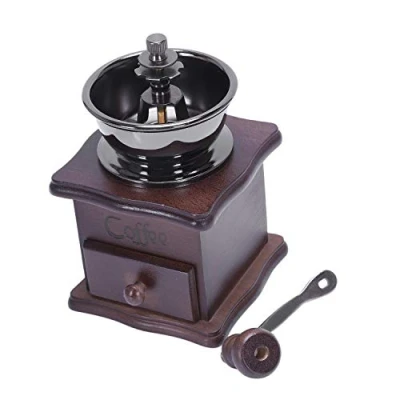 Image of ATOZS Manual Coffee Grinder, Hand Beans Grinding Machine, Burr Mill,Manual Bean Grinder
