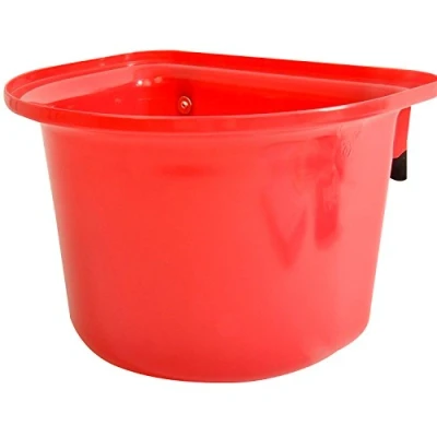Image of Shires Hook Over Portable Manger: Red