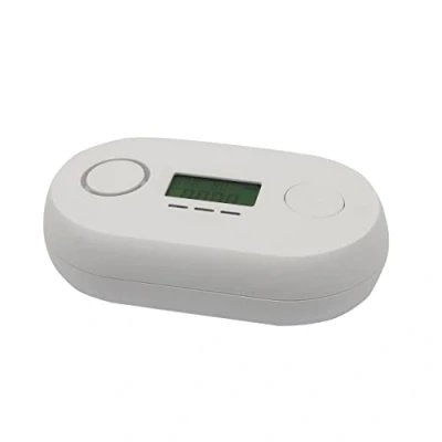 Image of Daewoo Interconnected Carbon Monoxide Detector, Compact, 86db With Led Light, Battery Included, Low Warning, Test/Hush Mode, Mounting Plate Screws Connect To Compatible Alarms