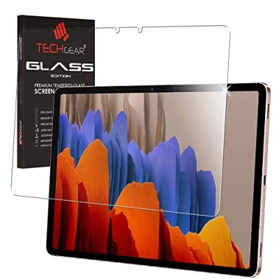 Image of TECHGEAR Anti Glare Galaxy Tab S7 11.0&quot; MATTE Glass Edition, Tempered Screen Protector [9H Toughness] [Scratch Resistant] [No Bubble] Designed For Samsung SM T870 / T875