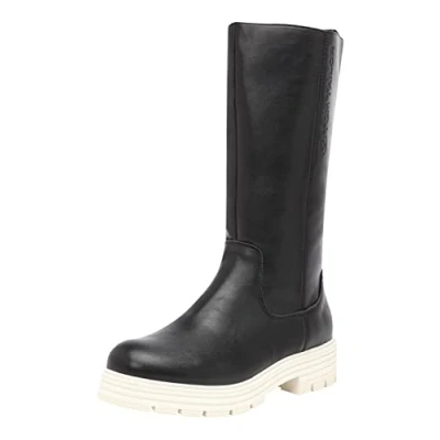 Image of TOM TAILOR Women&#039;s 4291313 Knee High Boot, Black, 5 UK