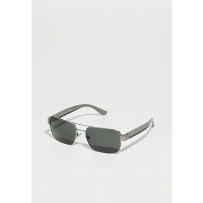 Image of Polo Ralph Lauren Sunglasses, Men&#039;s, Size: 58, Brushed gunmetal