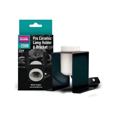 Image of Arcadia Ceramic Lamp Holder Plus Bracket Pro