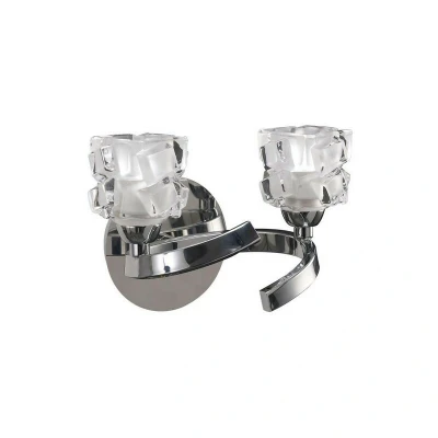 Image of Ice Wall Lamp Switched 2 Light G9 ECO, Polished Chrome