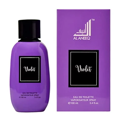 Image of Al Aneeq Violet Ladies Perfume Spray EDT (100ml)