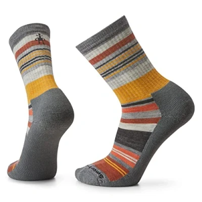 Image of Smartwool Unisex Everyday Joviansphere Crew Socks, MEDIUM GRAY, S EU