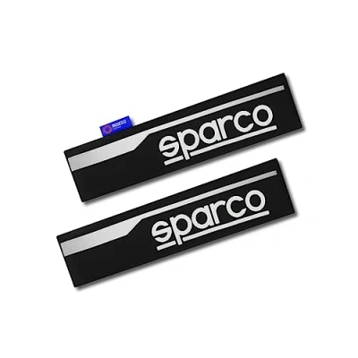 Image of SPARCO SPC1207BK Set of 2 Black Cushions