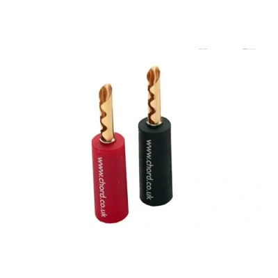 Image of Chord Company Speaker Cable 4mm Banana Plugs (Set of 2 Loose Packed)