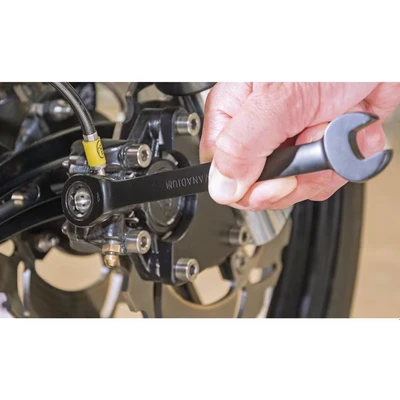 Image of Draper HI TORQ� Metric Ratcheting Combination Spanner Set, Black (7 Piece)