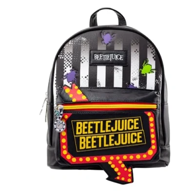 Image of Pyramid International LUFFY, ATTACK ON TITAN, BEETLEJUICE, CORPSE BRIDE, GREMLINS, SPY X FAMILY &amp; HARLEY QUINN Fashion Backpack Luxury Faux Leather, Unique Lining, Matching Zipper Accessory