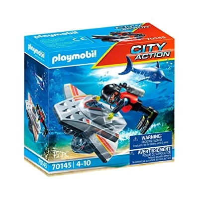 Image of Playmobil 70145 Scooter, Fun Imaginative Role Play, PlaySets Suitable for Children Ages 4+