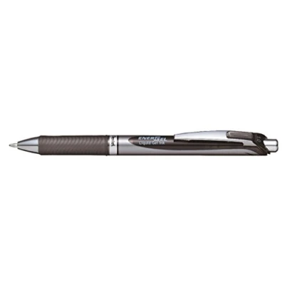 Image of Pentel BL80 AX EnerGel Retractable Gel Ink Rollerball Pen,Black,1 mm