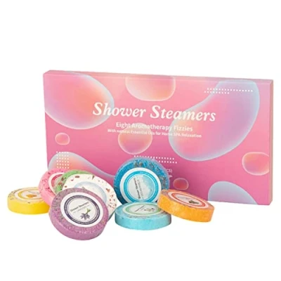 Image of Shower Steamers, Natural Steamers Aromatherapy Lymphatic Slimming Foot Bombs, Care &amp; SPA Relaxation for Women and Mom Honhoha