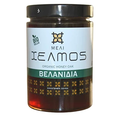 Image of Helmos Greek Organic Oak Honey 800 g