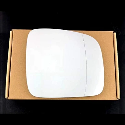 Image of Stick on Wide angle Wing Mirror Glass fits Volkswagen Transporter Reg 2005 to 2009 right driver Side