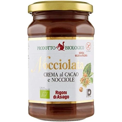 Image of 12x Rigoni di Asiago BIO Chocolate &amp; Hazelnut Spread 270g No Palm Oil!