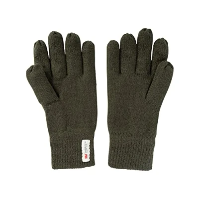Image of JACK PYKE Thinsulate Thermal Winter Cold Weather Gloves Olive Green