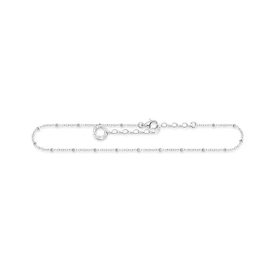 Image of Thomas Sabo Women’s Sterling Silver Anklet, Gold AK0028 413 39 L27V