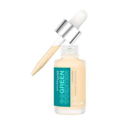 Image of Maybelline Green Edition Superdrop Tinted Oil, adjustable, natural coverage, vegan formula, 10