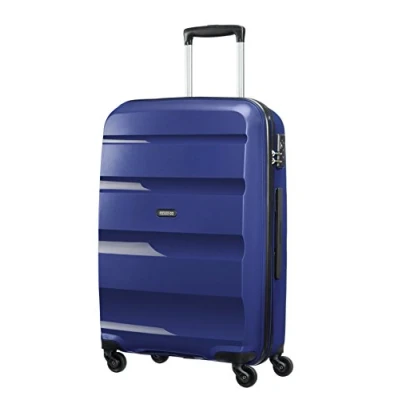 Image of American Tourister Bon Air Spinner Suitcase 66 cm, 57.5 L, Blue (Midnight Navy)