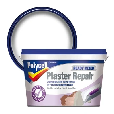 Image of Polycell PLCPRPS25L Plaster Repair Polyfilla Ready Mixed 2.5 L, Multicolor