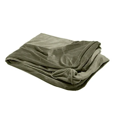 Image of FurHaven Replacement Dog Bed Cover Faux Fur &amp; Velvet Sofa Style, Machine Washable Dark Sage, Jumbo (X Large)