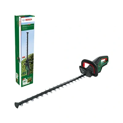 Image of Bosch Home and Garden Cordless Hedge Cutter AdvancedHedgeCut 36V 65 28 (1x 2.0 Ah Battery, 36 Volt System, Blade Length Cm, in Carton Packaging)
