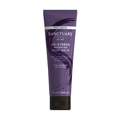 Image of Sanctuary Spa Warming Body Balm, Deep Heat Sensation Muscle Rub, Vegan and Cruelty Free, 150 ml