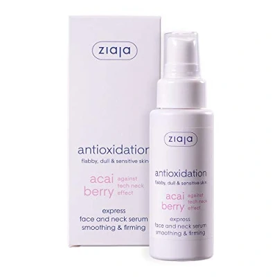 Image of ZIAJA ACAI BERRY SMOOTHING FIRMING FACE NECK EXPRESS SERUM 50ml