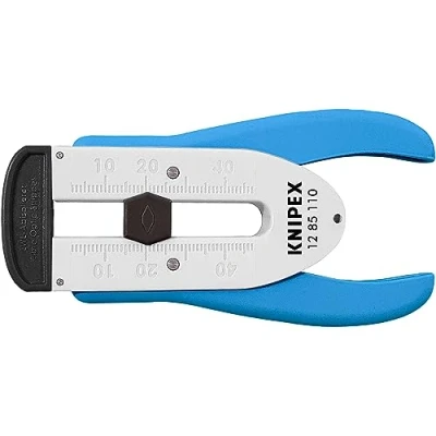 Image of Knipex Electricians&#039; Pliers chrome plated, with multi component grips, integrated tether attachment point for a tool 160 mm 13 05 T