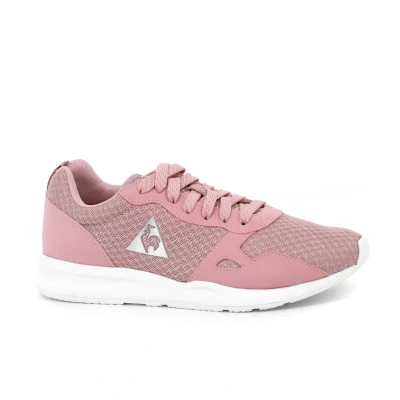 Image of Le Coq Sportif Women&#039;s LCS R600 W Feminine MESH/S Nubuck Low Sneakers, Pale Pink Mauve Old Silver, 6 UK