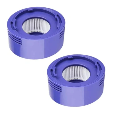 Image of TALENTEC home : 2 x Replacement HEPA Motor Filter for Dyson V7, V8, SV8, SV10, SV11, DC07, HH11 Ref. 967478 01 Purple and White