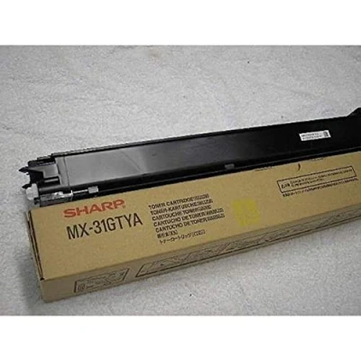 Image of Sharp MX 31GTYA Toner cartridge 1 x yellow 15000 pages