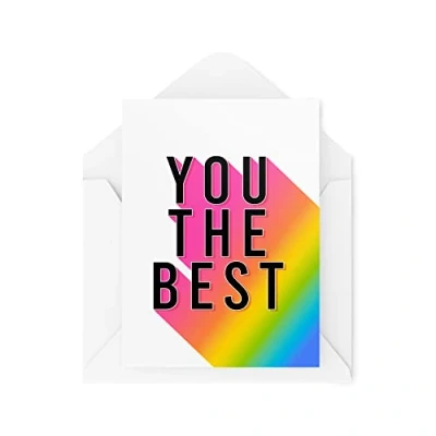 Image of Thank You Cards The Best Supportive Card For Friend Thanks Greetings Neighbour Thankful CBH1534