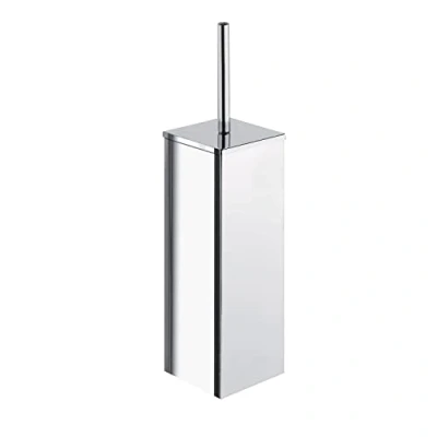 Image of Gedy Colorado Toilet Brush, Stainless Steel and Cromall, Chrome, 36x8,7x8,7cm