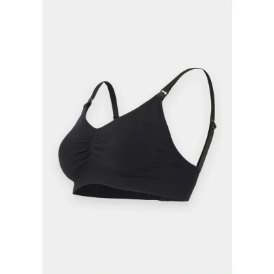 Image of Lindex Seamless Nursing BRA Tshirt bra, Women&#039;s, Size: 10/12, Black